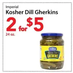 Three Guys from Brooklyn Imperial Kosher Dill Gherkins offer