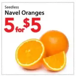 Three Guys from Brooklyn Seedless Navel Oranges offer