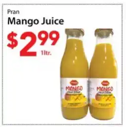 Three Guys from Brooklyn Pran Mango Juice offer