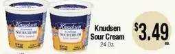 Big Saver Foods Knudsen Sour Cream offer