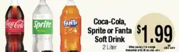 Big Saver Foods Coca-Cola, Sprite or Fanta Soft Drink offer