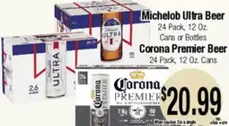 Big Saver Foods Michelob Ultra Beer, Corona Premier Beer offer