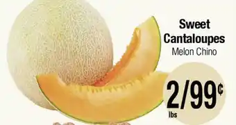 Big Saver Foods Sweet Cantaloupes offer
