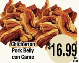 Big Saver Foods Chicharron Pork Belly con Carne offer
