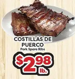 Torres Supermercado Pork Spare Ribs offer