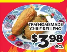Torres Supermercado TFM HOMEMADE CHILE RELLENO offer