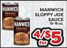 Torres Supermercado MANWICH SLOPPY JOE SAUCE offer