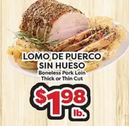 Torres Supermercado LOMO DE PUERCO SIN HUESO offer