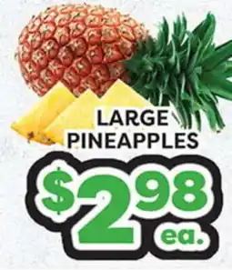 Torres Supermercado LARGE PINEAPPLES offer