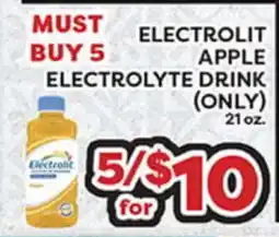 Torres Supermercado ELECTROLIT APPLE ELECTROLYTE DRINK (ONLY) offer