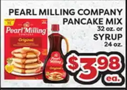 Torres Supermercado PEARL MILLING COMPANY PANCAKE MIX 32 oz. or SYRUP 24 oz offer