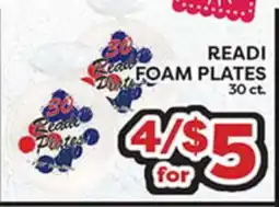 Torres Supermercado READI FOAM PLATES offer