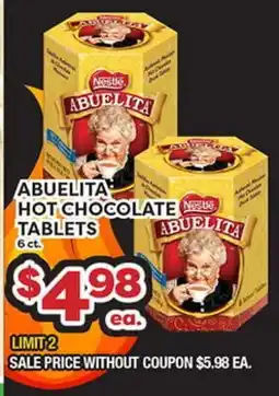Torres Supermercado ABUELITA HOT CHOCOLATE TABLETS offer