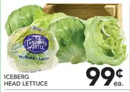 Pete's Fresh Market ICEBERG HEAD LETTUCE offer
