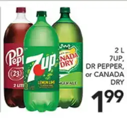 Pete's Fresh Market 7UP, DR PEPPER, or CANADA DRY offer