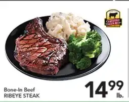 Pete's Fresh Market Bone-In Beef RIBEYE STEAK offer