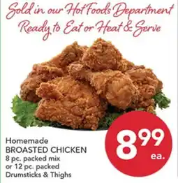 Pete's Fresh Market Homemade BROASTED CHICKEN offer