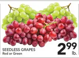 Pete's Fresh Market SEEDLESS GRAPES offer