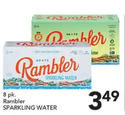 Pete's Fresh Market Rambler SPARKLING WATER offer
