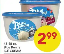 Pete's Fresh Market 46-48 oz. Blue Bunny ICE CREAM offer