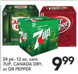 Pete's Fresh Market 7UP, CANADA DRY, or DR PEPPER offer