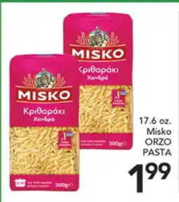 Pete's Fresh Market 17.6 oz. Misko ORZO PASTA offer