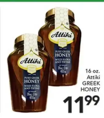 Pete's Fresh Market 16 oz. Attiki GREEK HONEY offer