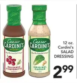 Pete's Fresh Market Cardini's SALAD DRESSING offer