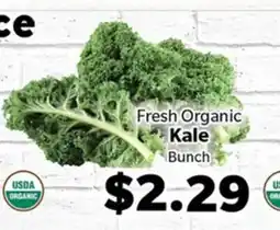Living Fresh Market Fresh Organic Kale Bunch offer