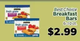 Living Fresh Market Best Choice Breakfast Bars offer