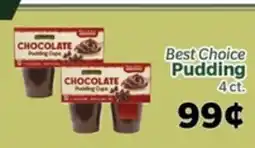 Living Fresh Market Best Choice Pudding offer
