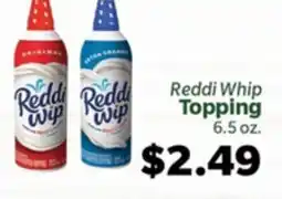 Living Fresh Market Reddi Whip Topping offer