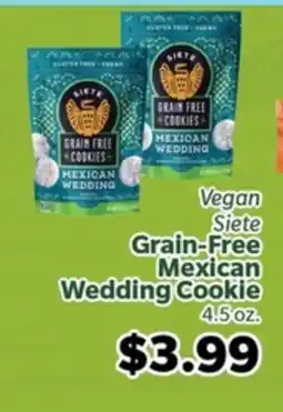 Living Fresh Market Vegan Siete Grain-Free Mexican Wedding Cookie offer