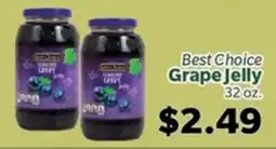 Living Fresh Market Best Choice Grape Jelly offer