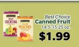 Living Fresh Market Best Choice Canned Fruit offer