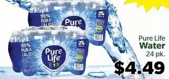 Living Fresh Market Pure Life Water offer