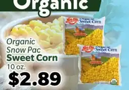 Living Fresh Market Organic Snow Pac Sweet Corn offer