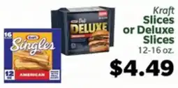 Living Fresh Market Kraft Slices or Deluxe Slices offer
