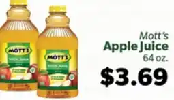 Living Fresh Market Mott's Apple Juice offer