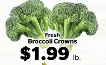 Living Fresh Market Fresh Broccoli Crowns offer