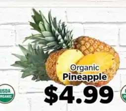 Living Fresh Market Organic Pineapple offer