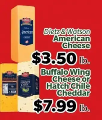 Living Fresh Market Dietz & Watson American Cheese offer