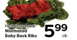 Rich's Fresh Market Fresh Homemade Marinated Baby Back Ribs offer