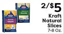 Rich's Fresh Market Kraft Natural Slices offer