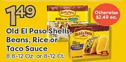Rich's Fresh Market Old El Paso Shells, Beans, Rice or Taco Sauce offer