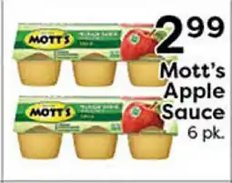 Rich's Fresh Market Mott's Apple Sauce offer