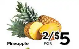 Rich's Fresh Market Pineapple offer