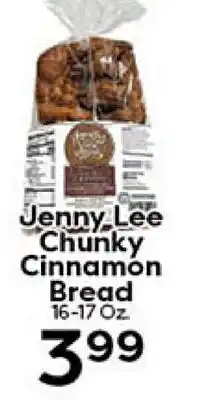 Rich's Fresh Market Jenny Lee Chunky Cinnamon Bread offer