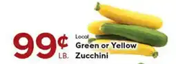 Rich's Fresh Market Local Green or Yellow Zucchini offer