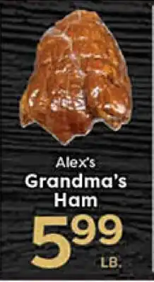 Rich's Fresh Market Alex's Grandma's Ham offer